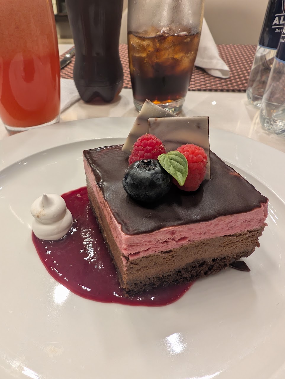 Dessert photo taken on a phone